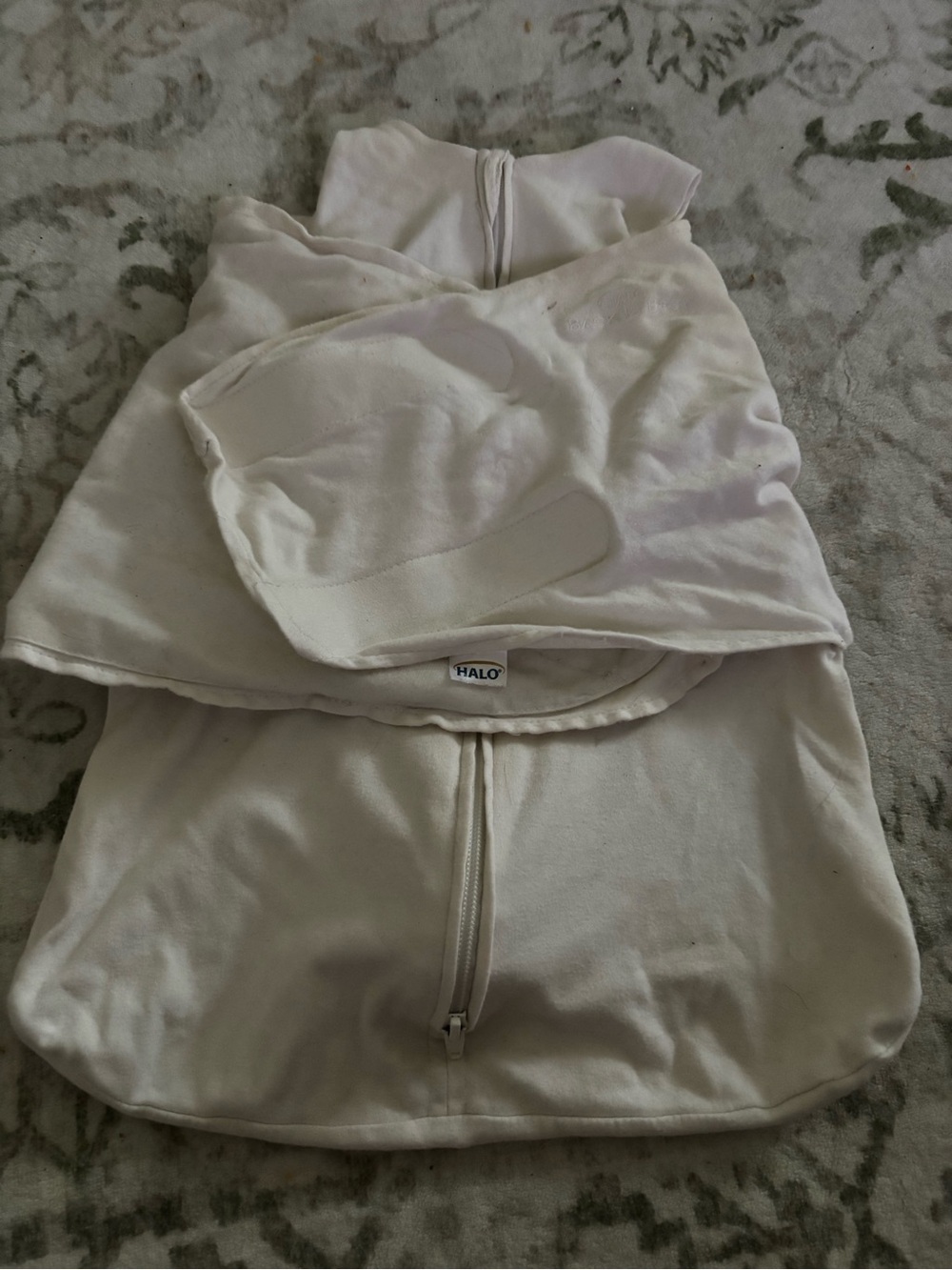 Halo White Infant Swaddle Sleep Sack